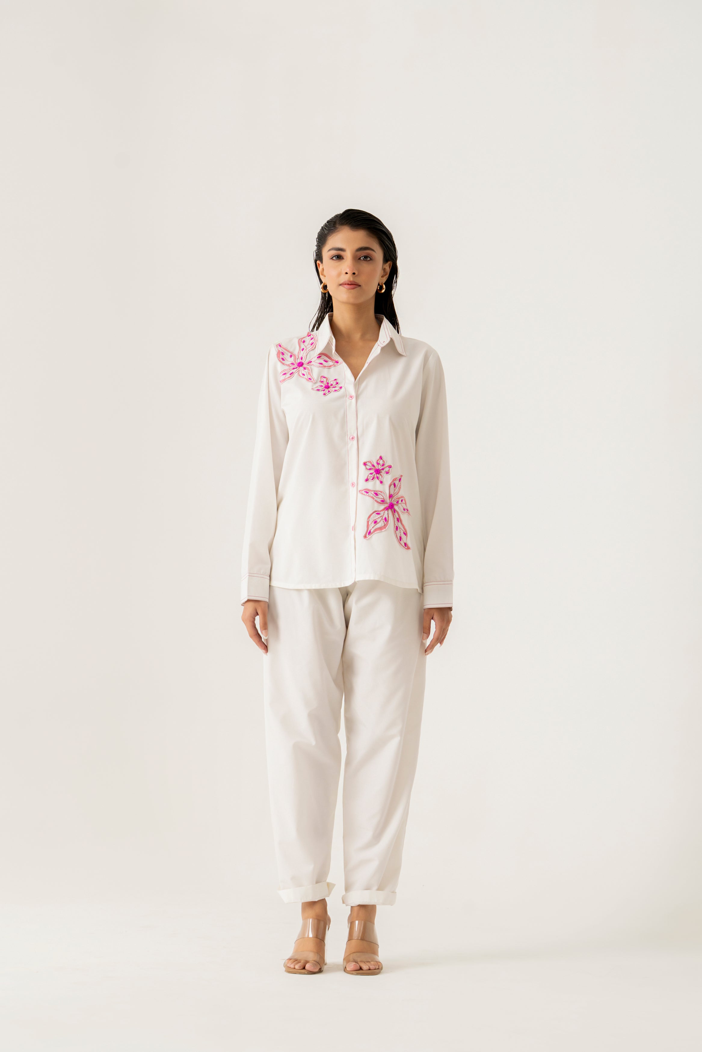 WHITE CO ORD SET